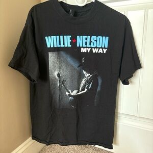 Willie Nelson my way tour shirt